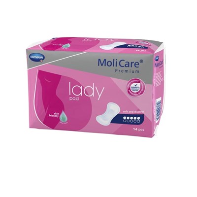 MoliCare Premium Lady Pad 5 Drops 14 Pack