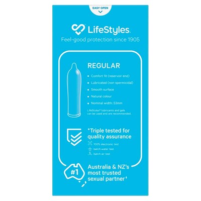 LifeStyles Regular Condoms 10 Pack