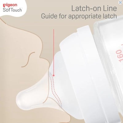Pigeon SofTouch III Bottle PP 160ml Wide Neck Twin Pack