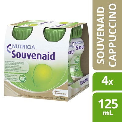 Souvenaid Memory Drink Cappuccino 4 Pack 125mL