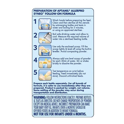 Aptamil AllerPro Syneo Stage-2 900g