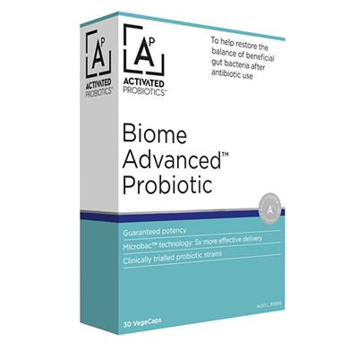 Activated Probiotics Biome Advanced Probiotic 30 Capsules