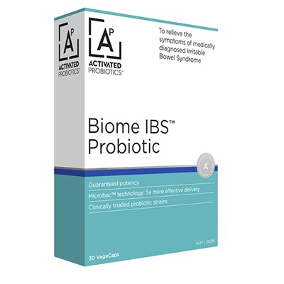 Activated Probiotics Biome IBS 30 Capsules