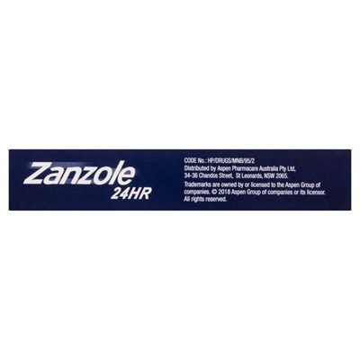 Zanzole 20mg Once a Day 7 Tablets