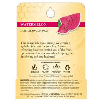 Burt's Bees Watermelon Lip Balm 4.25g