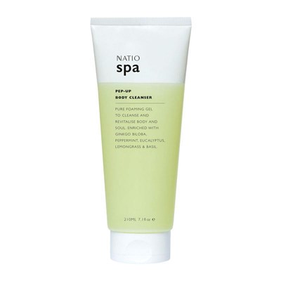 Natio Spa Pep-Up Body Cleanser 210mL
