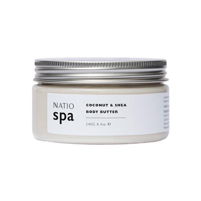 Natio Spa Coconut & Shea Body Butter 240g