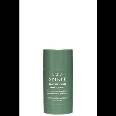 Natio Spirit Tea Tree & Lime Deodorant 50g