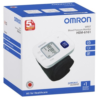 Omron HEM6161 Wrist Blood Pressure Monitor