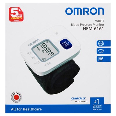 Omron HEM6161 Wrist Blood Pressure Monitor