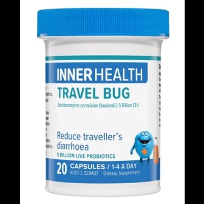 Inner Health Travel Bug 20 Capsules
