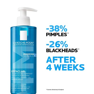La Roche-Posay Effaclar +M Foaming Gel 400mL