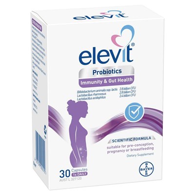 Elevit Probiotics for Pregnancy and Breastfeeding capsules 30 pack