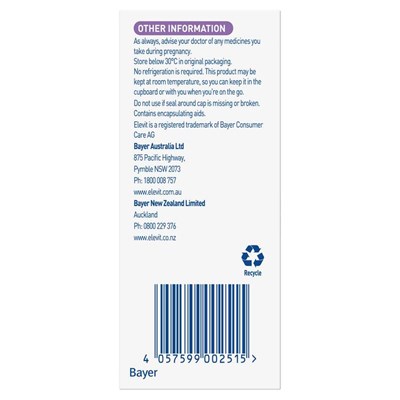 Elevit Probiotics for Pregnancy and Breastfeeding capsules 30 pack