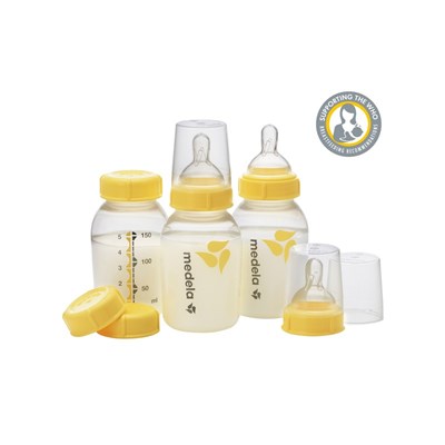 Medela Breastmilk Bottle Set 150ml Bottles 3 Pack