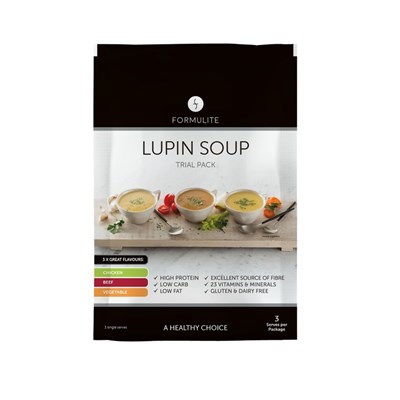 Formulite Lupin Soup Trial Pack 38g x3
