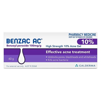 Benzac AC Gel 10% 60g