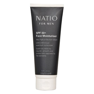 Natio for Men SPF 50+ Face Moisturiser