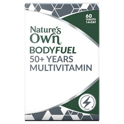 Nature's Own Bodyfuel 50+ Years Multivitamin 60 Tablets