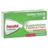 Panadol Children Suppositories 125mg 10 Pack