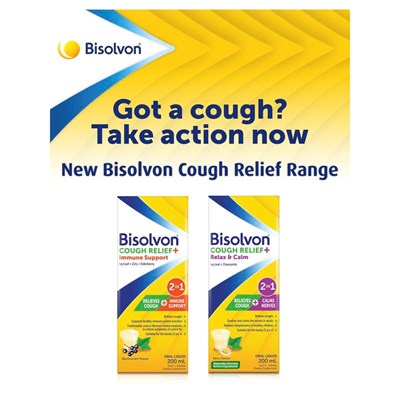 Bisolvon Cough + Immune 200ml
