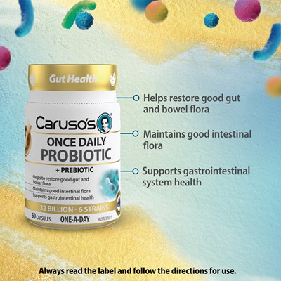 Caruso's Once Daily Probiotic 60 Capsules