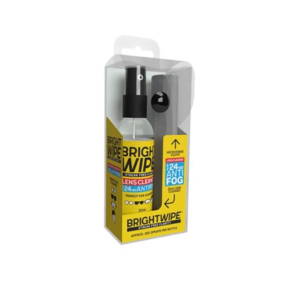 Brightwipe Antifog Lens Care Kit 30mL