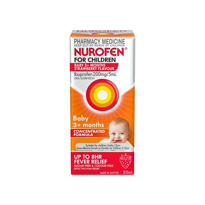 Nurofen for Children Baby 3+ Months Concentrated Liquid