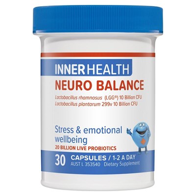 Inner Health Neuro Balance Probiotic 30 Capsules
