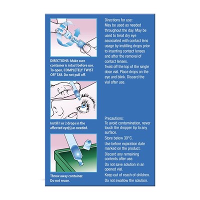 Systane Ultra Eye Drops 0.5ml 25pk