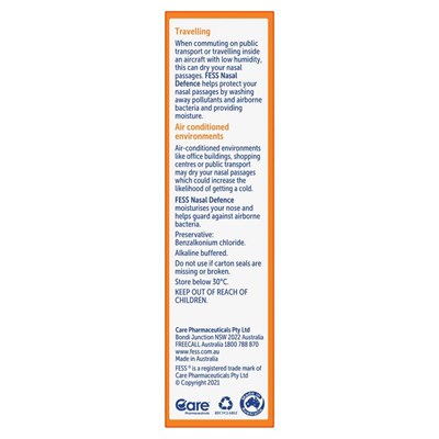 FESS Nasal Defence Spray 30mL