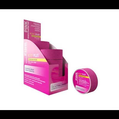 BodyPlus Rigid Pink Tape 3.8cm x 13.7m