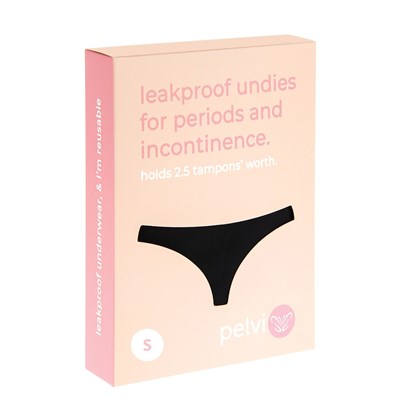 Pelvi Leakproof Bikini Black Small