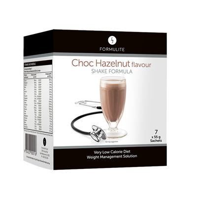 Formulite Choc Hazelnut Shake Sachet Box 7 Pack
