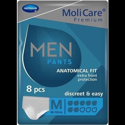 MoliCare Premium 7 Drop Men Pants Medium 8 Pack