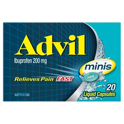 Advil Minis Liquid 20 Capsules