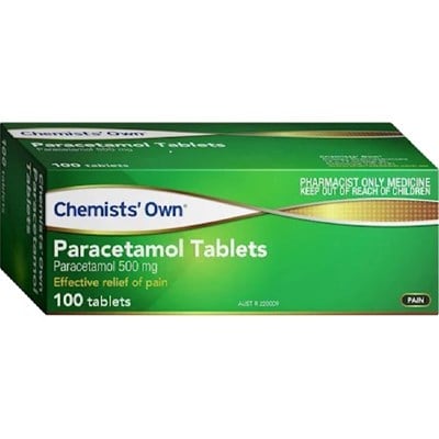 Chemists' Own Paracetamol 100 Tablets