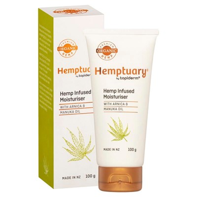 Topiderm Hemptuary Infused Moisturiser 100g Tube