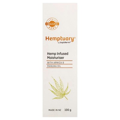 Topiderm Hemptuary Infused Moisturiser 100g Tube