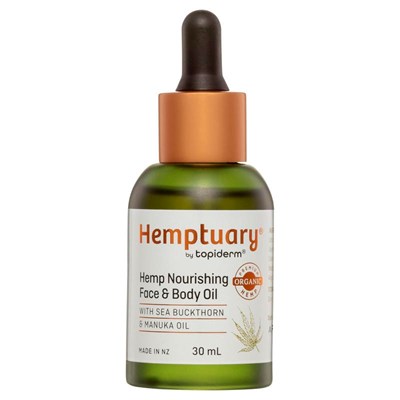 Topiderm Hemptuary Nourishing Face & Body Oil 30mL