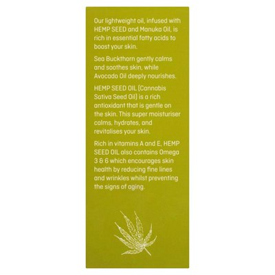 Topiderm Hemptuary Nourishing Face & Body Oil 30mL