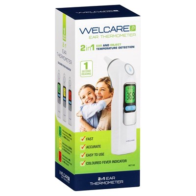 Welcare Ear Thermometer 2 in 1