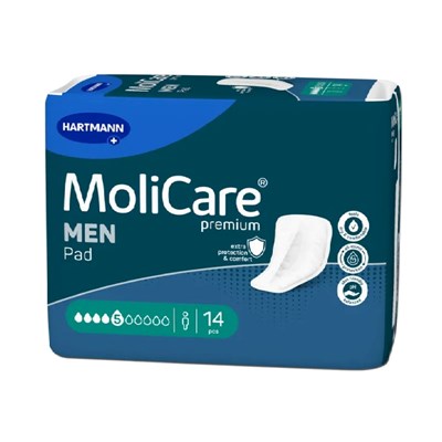 MoliCare Premium Mens Pad 5 Drops 14 Pack