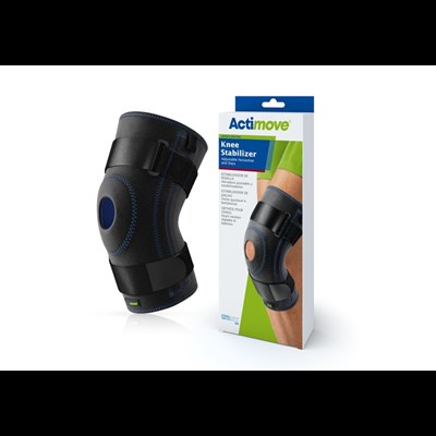 Actimove Knee Horseshoe With Stay Small Black