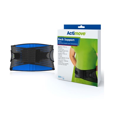 Actimove Sport Lumbar Support Medium Black