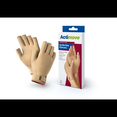 Actimove Arthritis Gloves Small Beige
