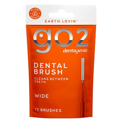 Dentagenie Dental Brush Size 4 Wide 12Pk
