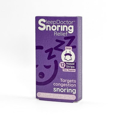 SleepDoctor Nasal Strips Regular 12 Pack