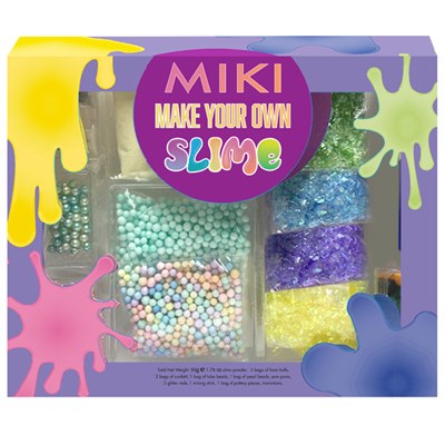 Miki Make Your Own Slime 14 piece
