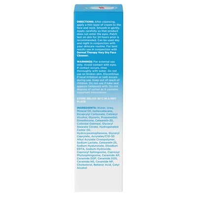 Dermal Therapy Very Dry Face Cream 50g